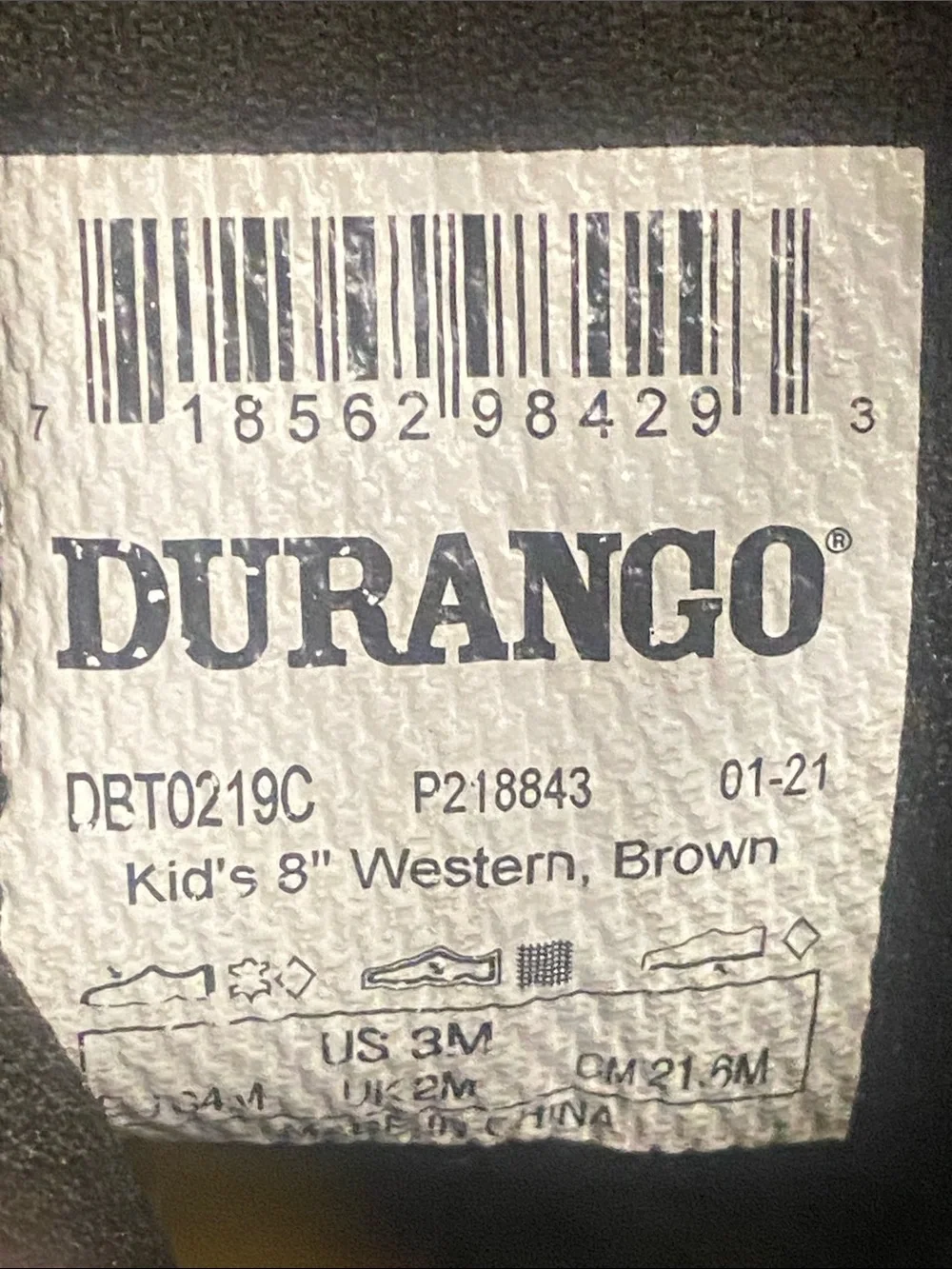 Durango Kid's 8